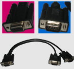 ValueCAN3 Y Cable to 2 x DB-9